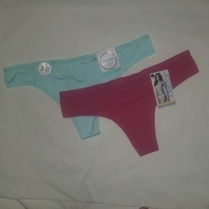 NWT womens Jockey Seamfree Ultralight Air Thongs 6
